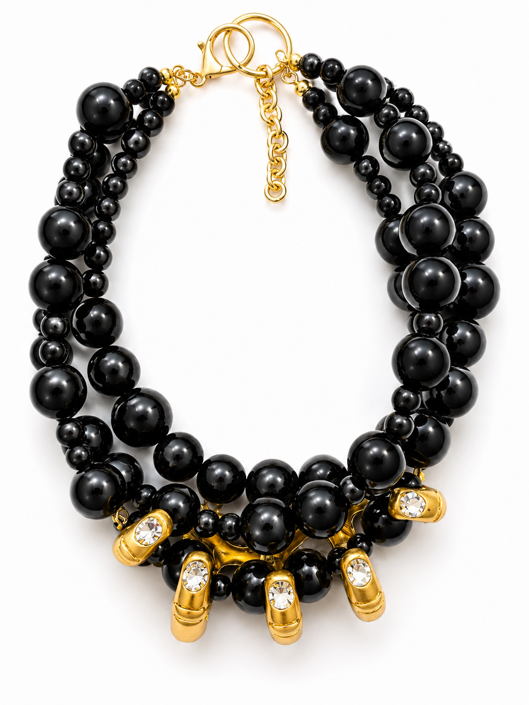 Les Main Ebony Necklace
