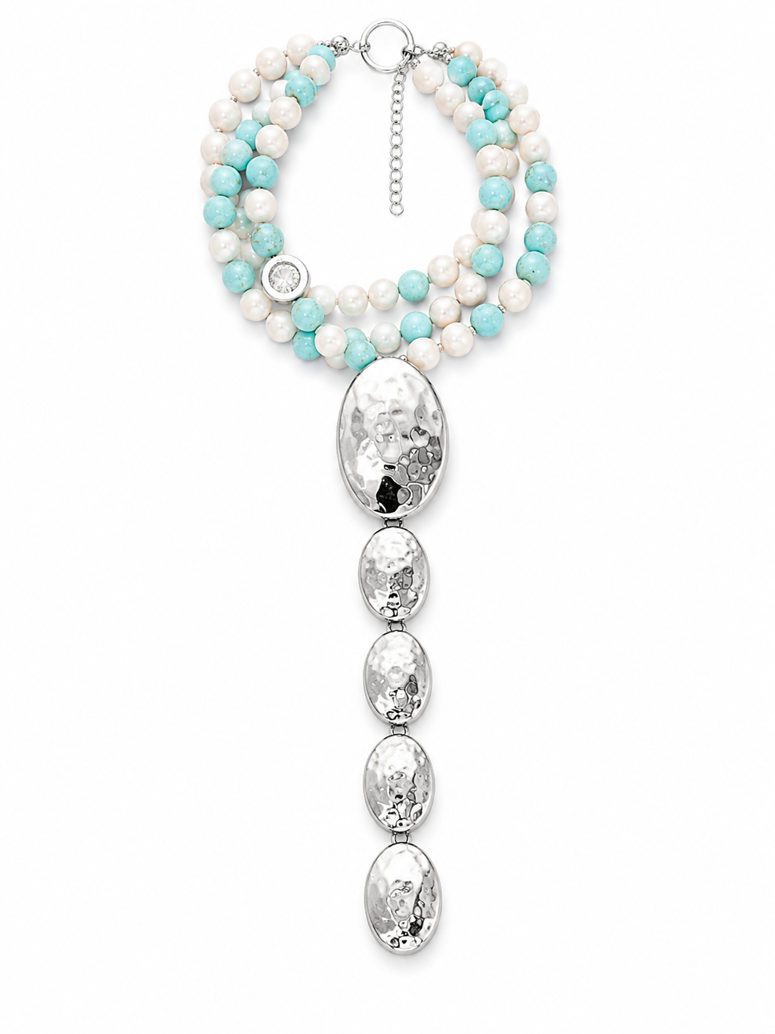 Sia Silver Necklace