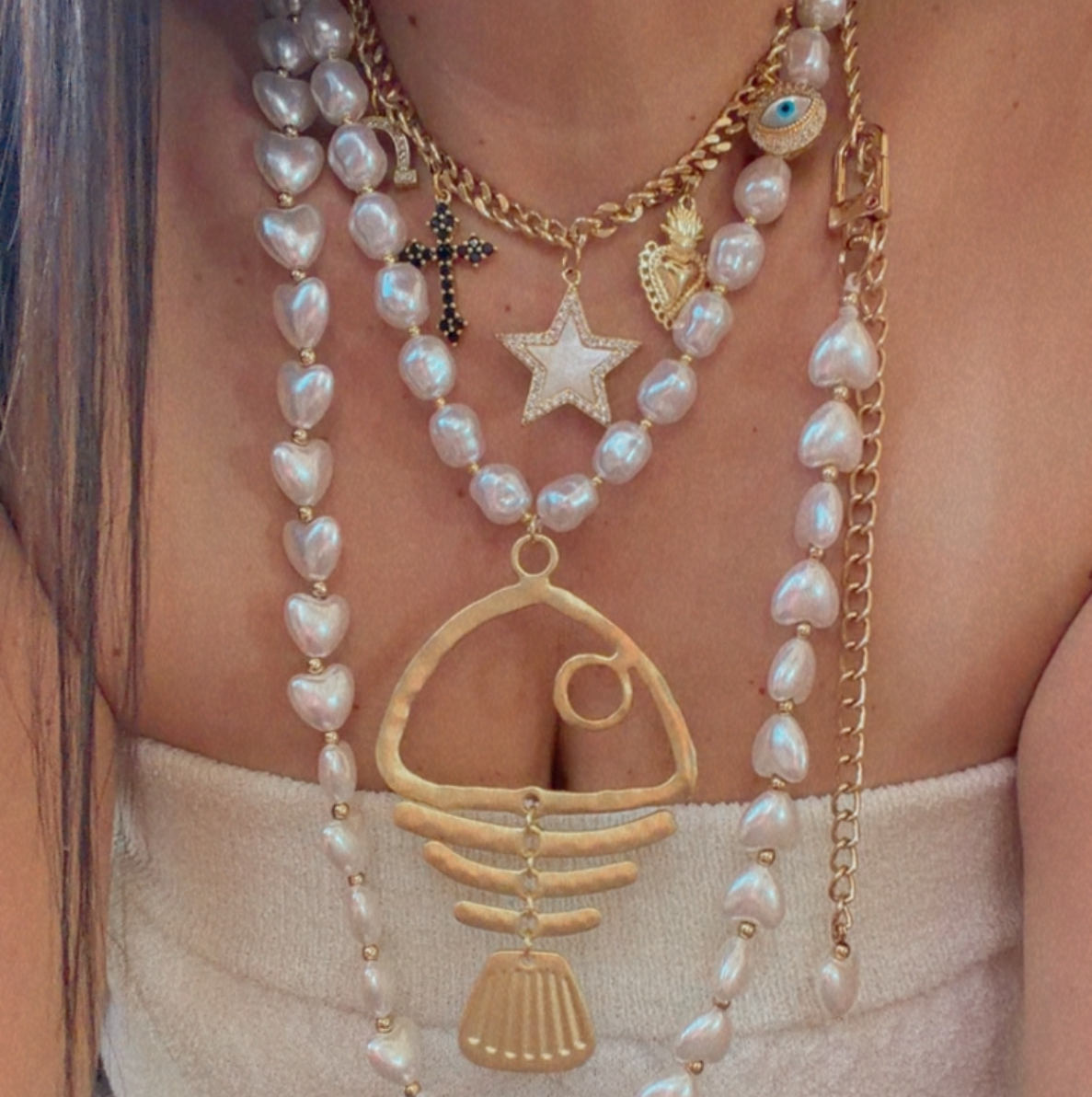 FISH BONE NECKLACE