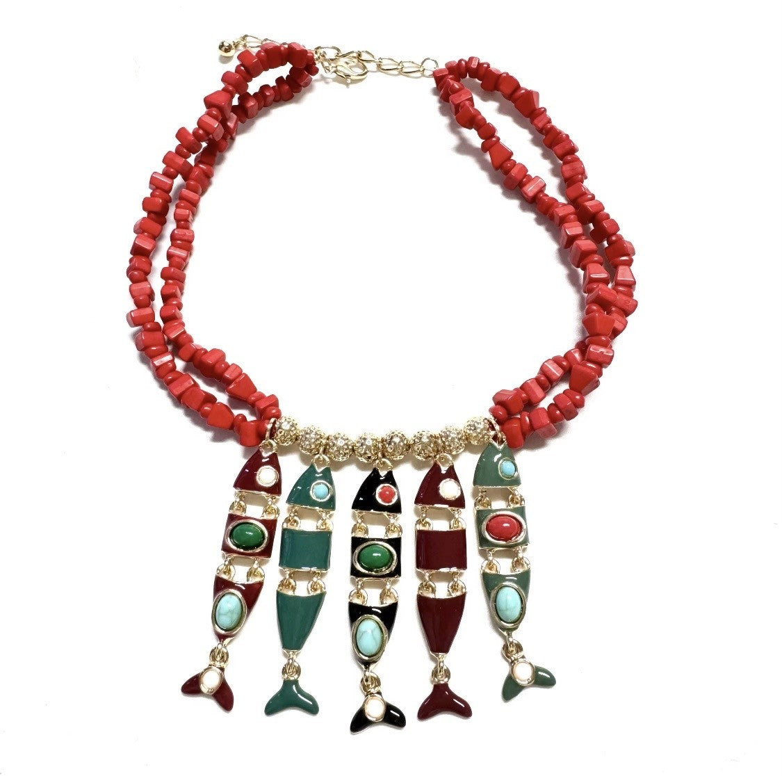 Colourful Catch Necklace