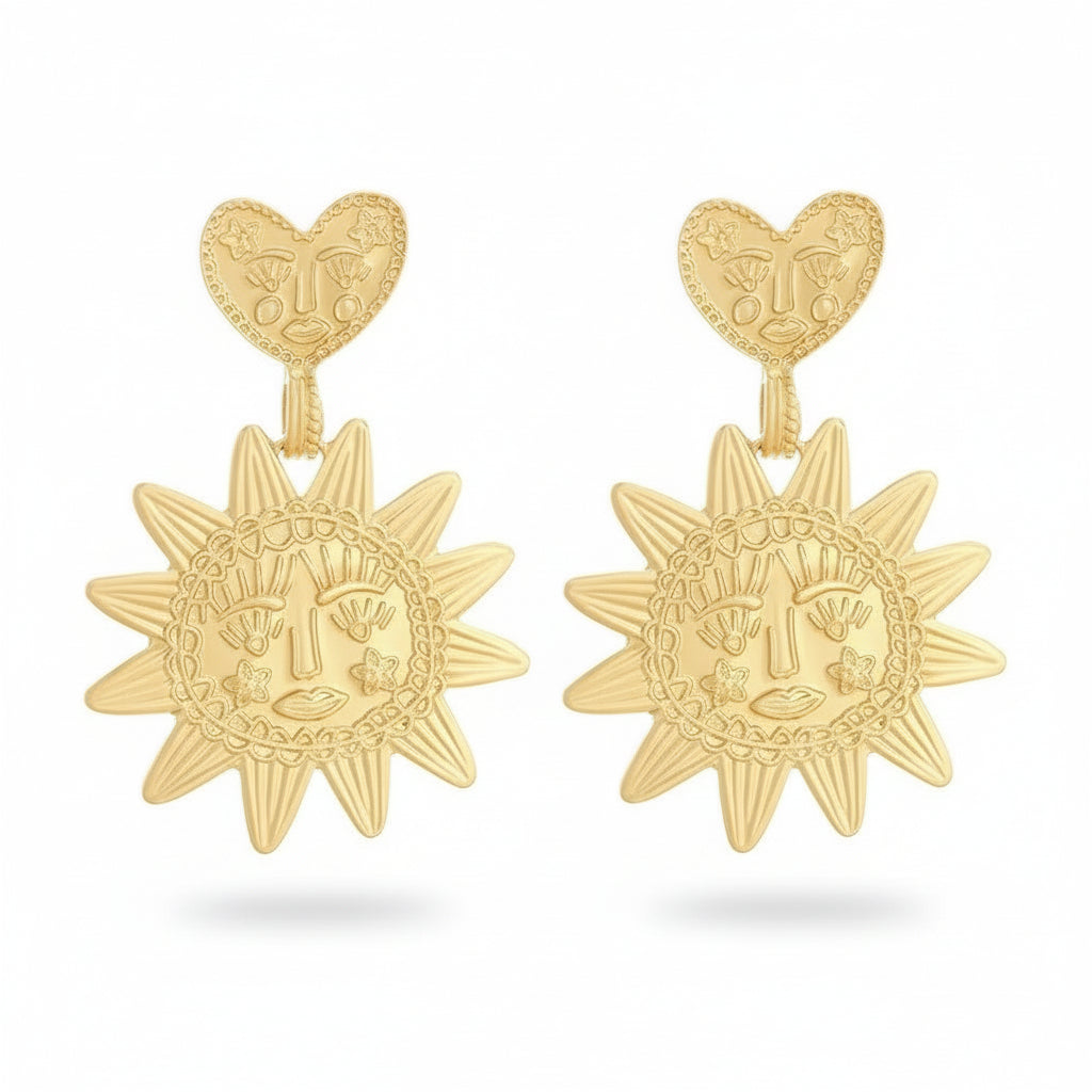 LENI STUDS GOLD