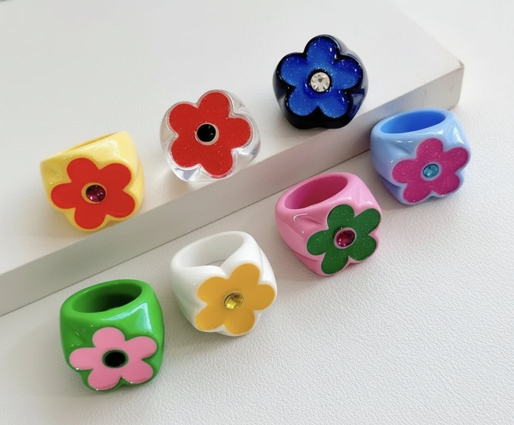 COLOFUL CHUNKY RINGS